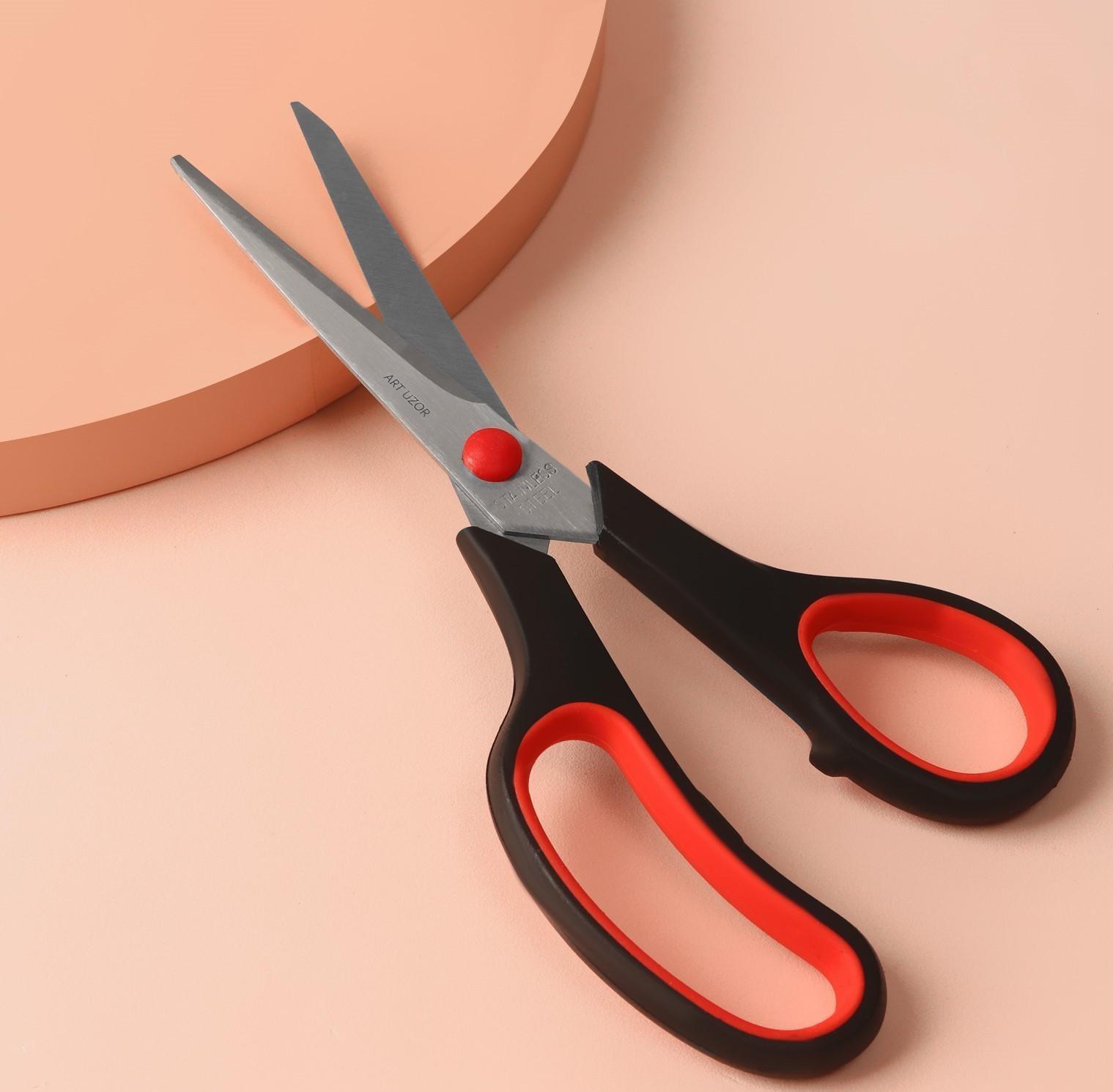 Ножницы универсальные, скошенное лезвие, 7,5