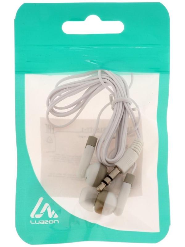 Наушники LuazON W-23, вакуумные, МИКС