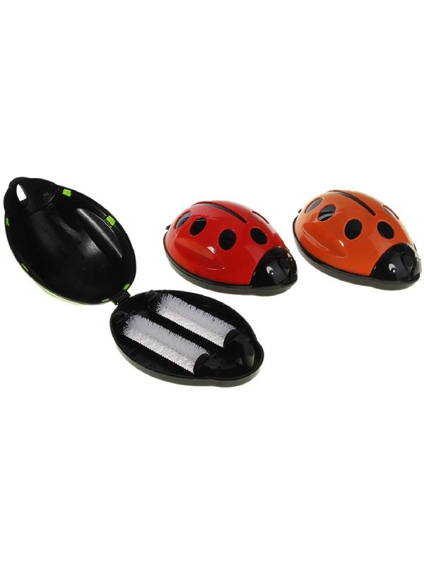 Щётка роликовая для коврового покрытия, 2 ролика, цвет МИКС