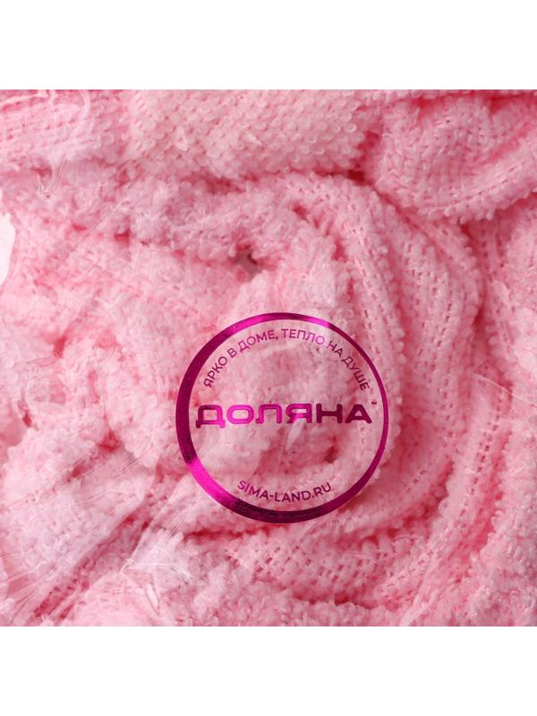 Чалма для сушки волос Доляна, микрофибра, цвет МИКС