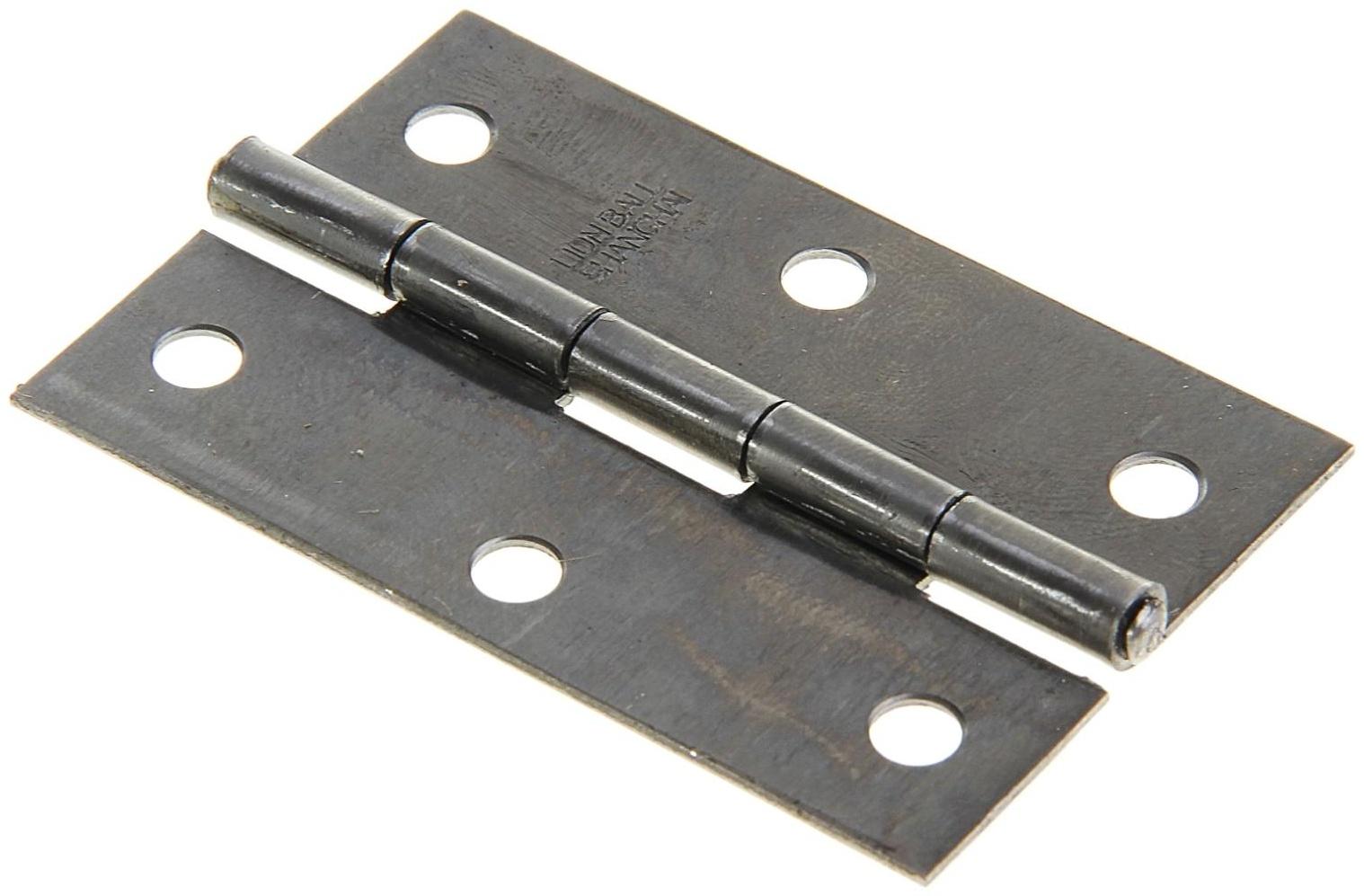 Петля железная, 62х37х1 мм