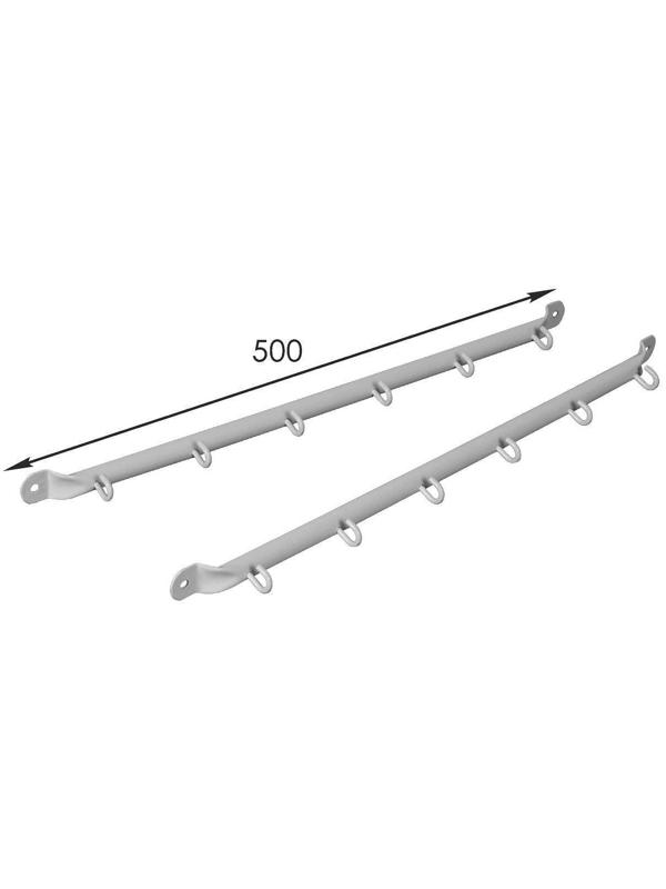 Сушилка для белья настенная «Дуэт», 50 см