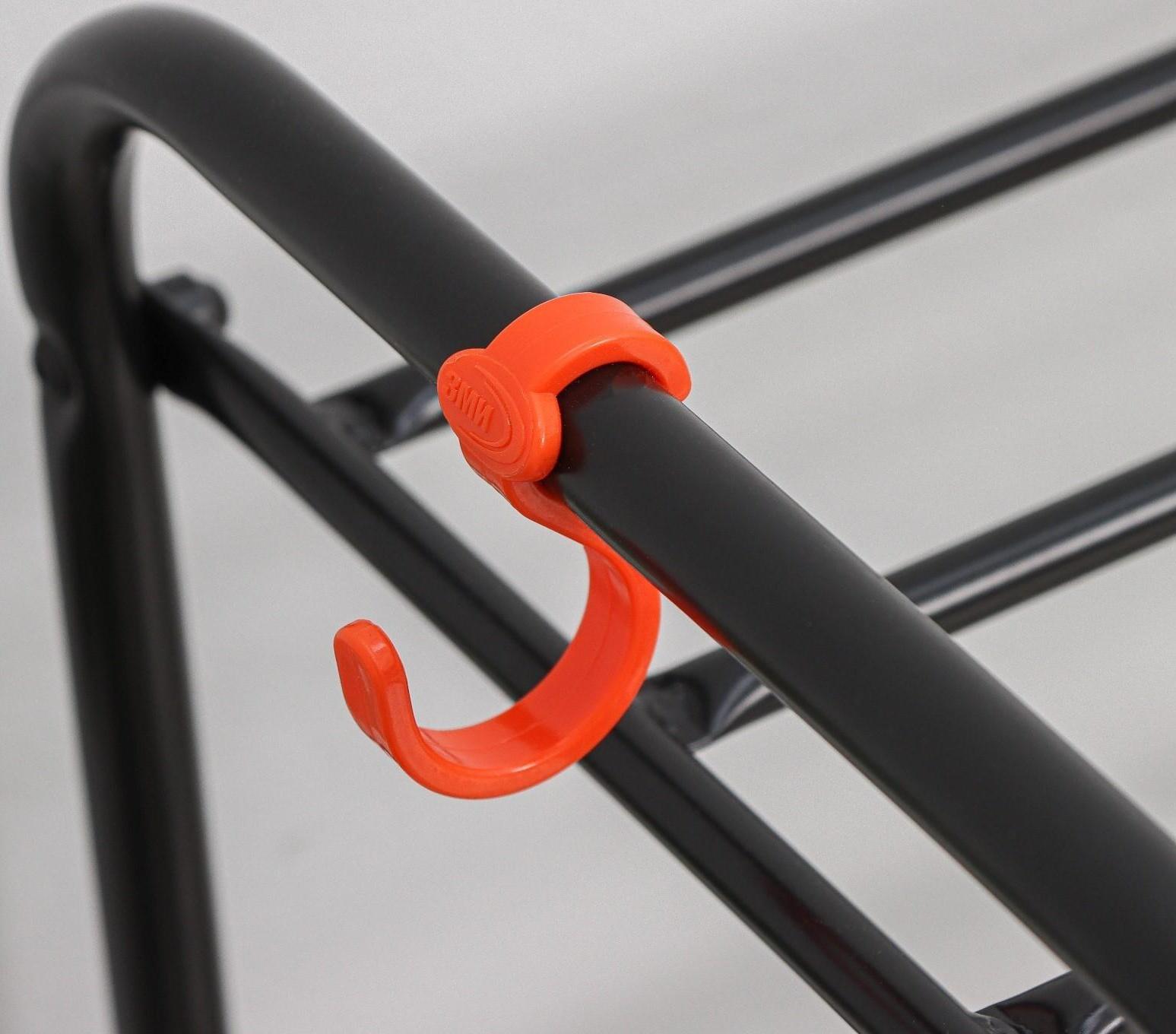 Подставка для обуви, 3 яруса, 87×30×48 см, цвет чёрный