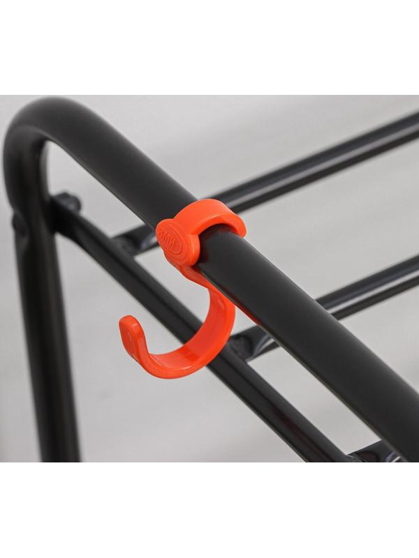 Подставка для обуви, 3 яруса, 87×30×48 см, цвет чёрный