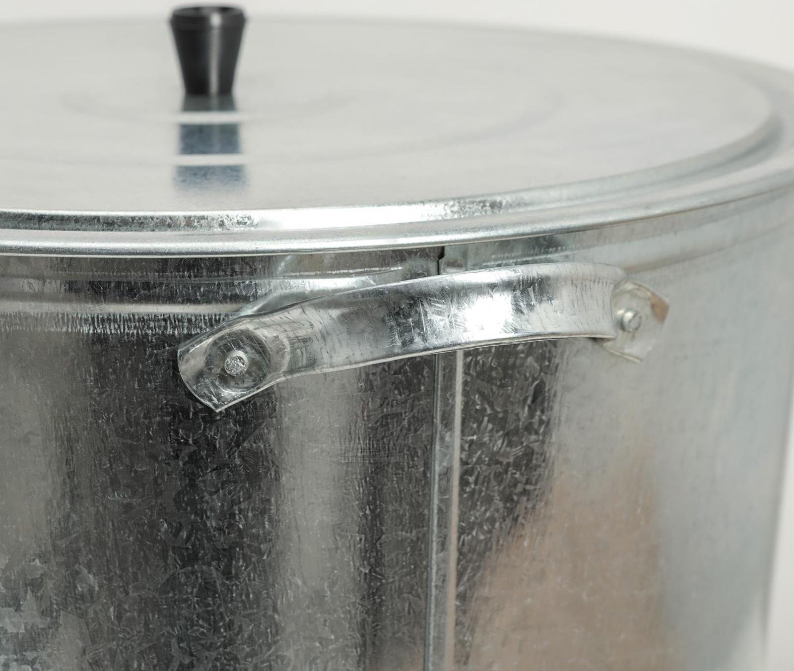 Бак для белья оцинкованный, 32 л, с решёткой, ГОСТ