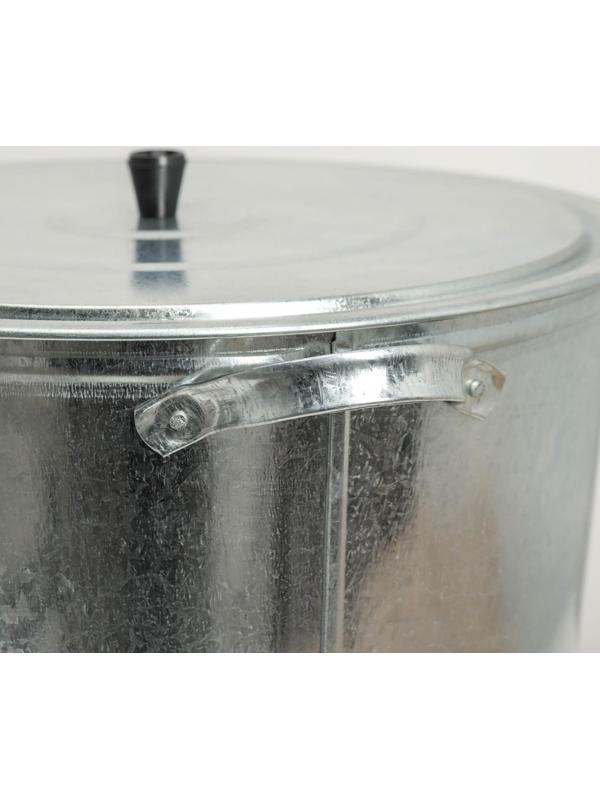 Бак для белья оцинкованный, 32 л, с решёткой, ГОСТ