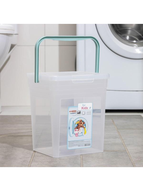 Контейнер для стирального порошка For kids, 8 л, с декором