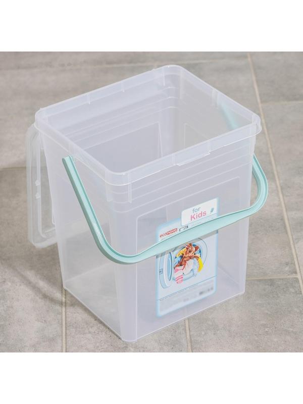 Контейнер для стирального порошка For kids, 8 л, с декором