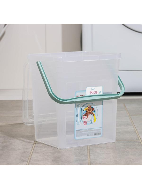 Контейнер для стирального порошка For kids, 8 л, с декором