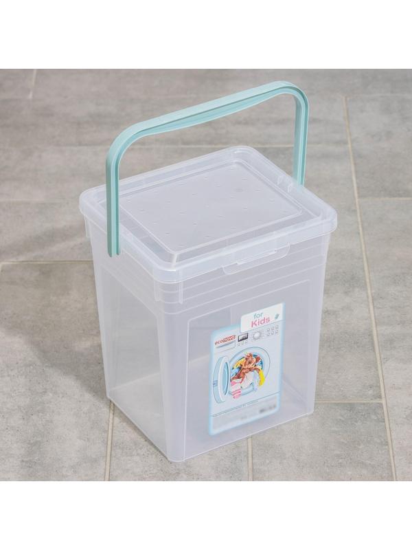 Контейнер для стирального порошка For kids, 8 л, с декором