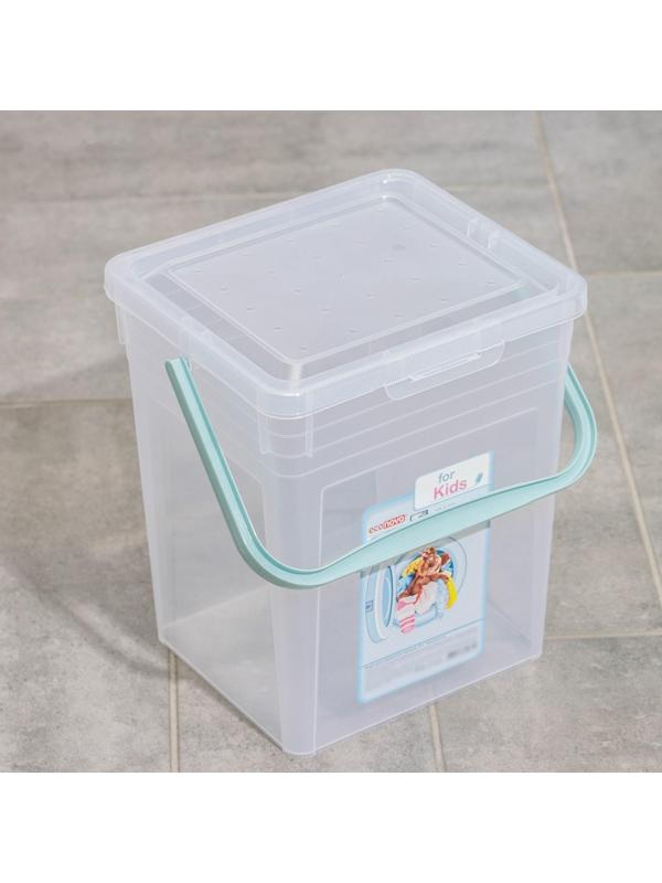 Контейнер для стирального порошка For kids, 8 л, с декором