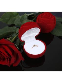 Футляр бархатный под кольцо 