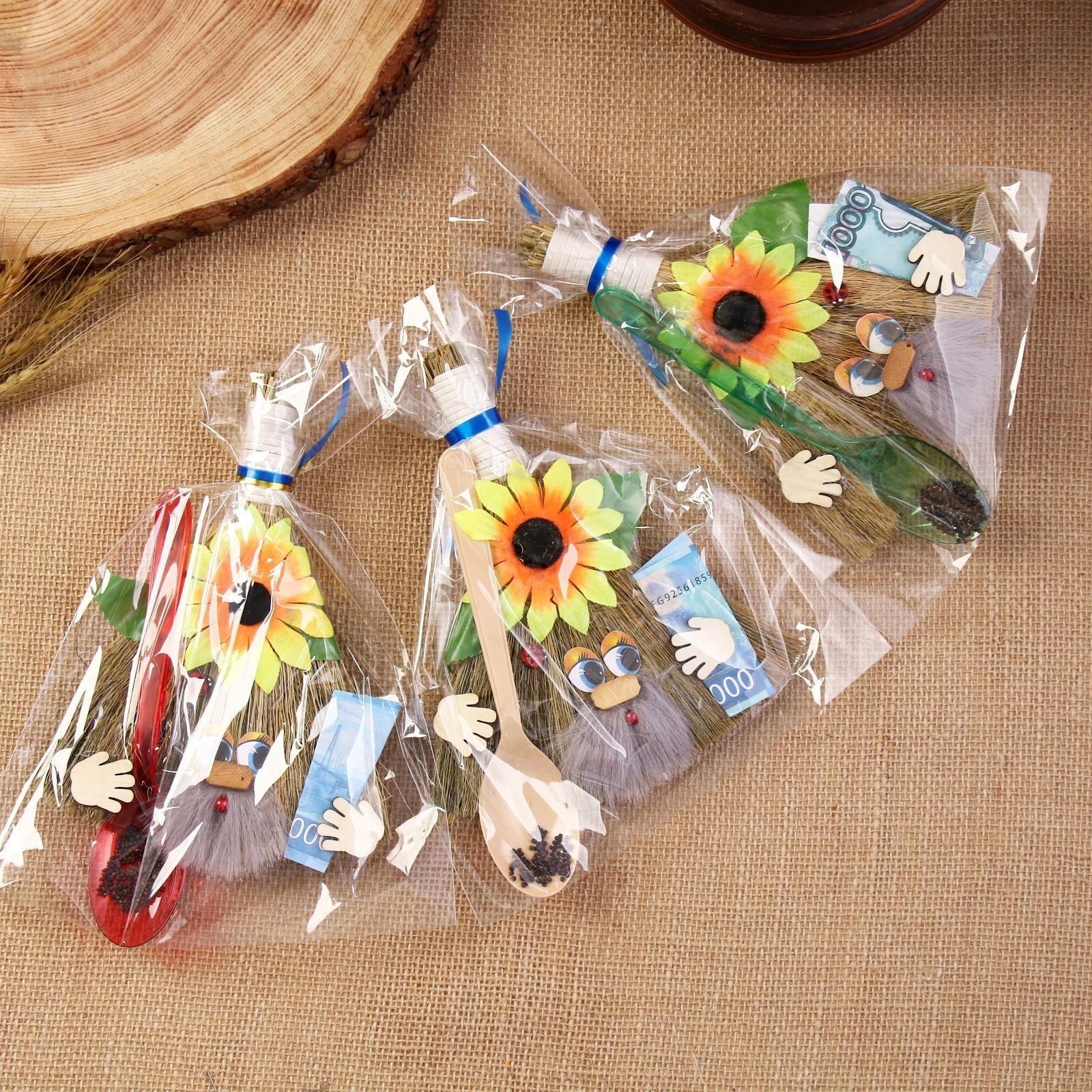 Оберег «Веник - домовой», микс