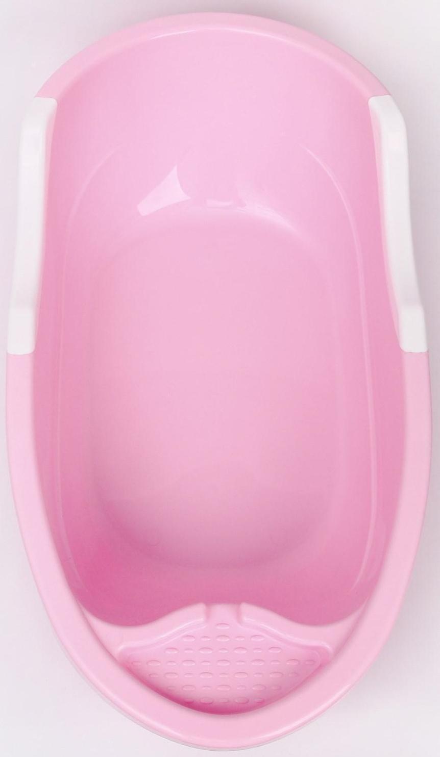 Ванна детская «Малышок» 86 см., цвет розовый