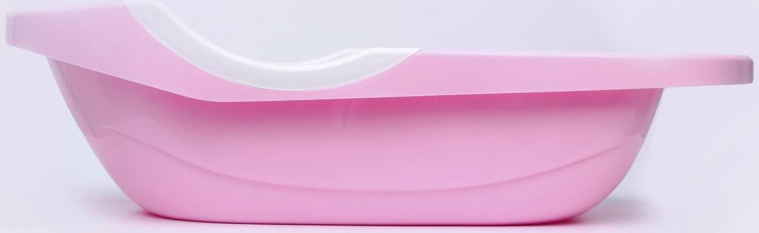 Ванна детская «Малышок» 86 см., цвет розовый