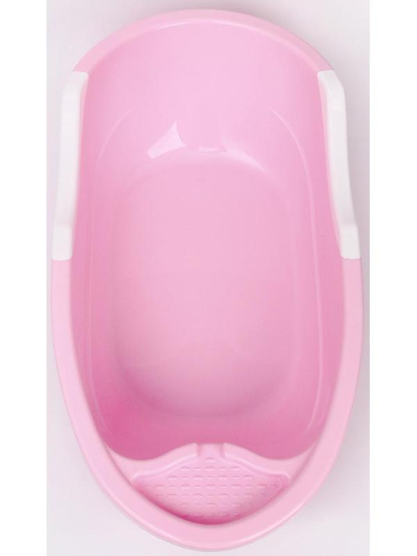 Ванна детская «Малышок» 86 см., цвет розовый