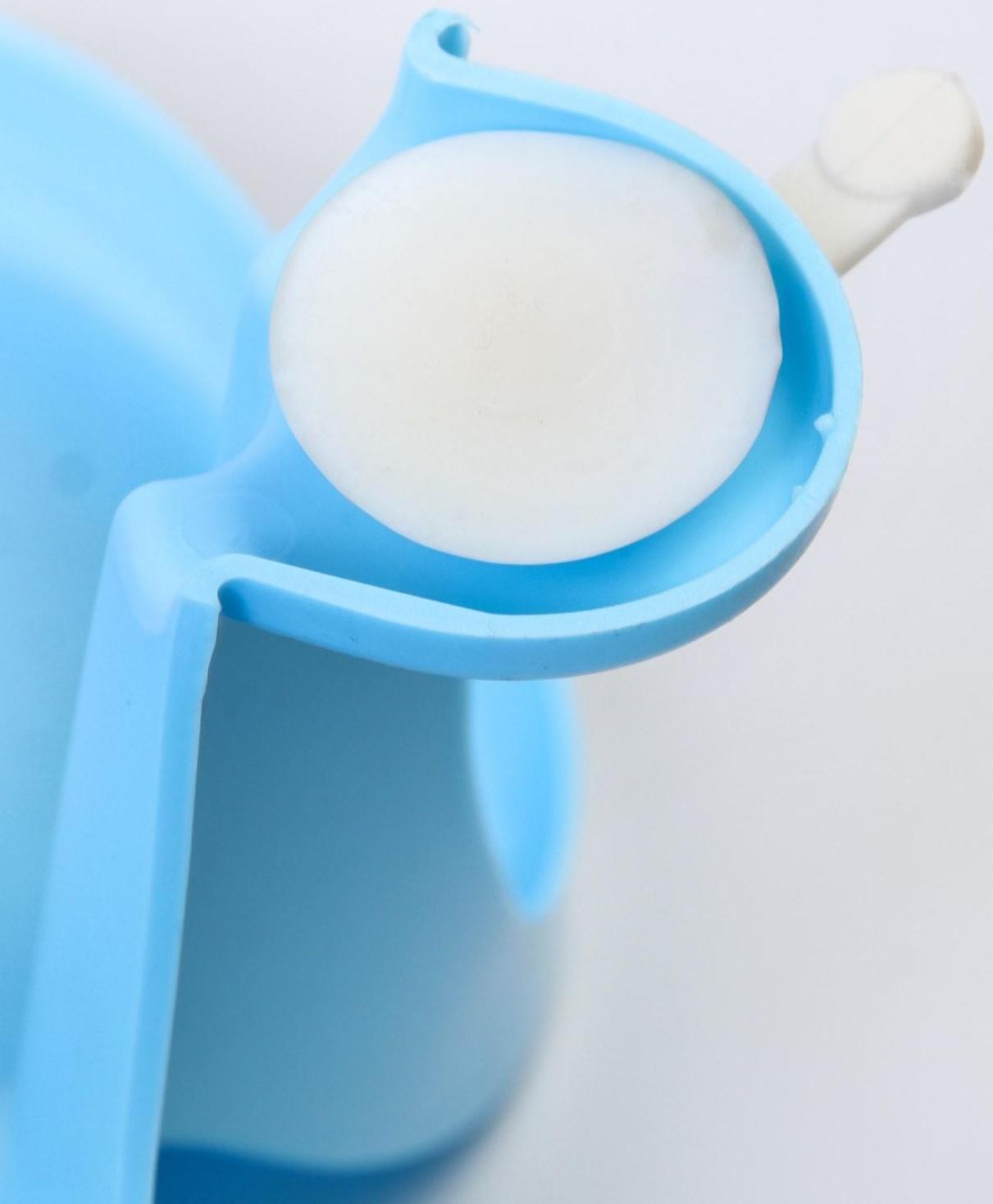 Горка для купания, цвета МИКС голубой/бирюзовый