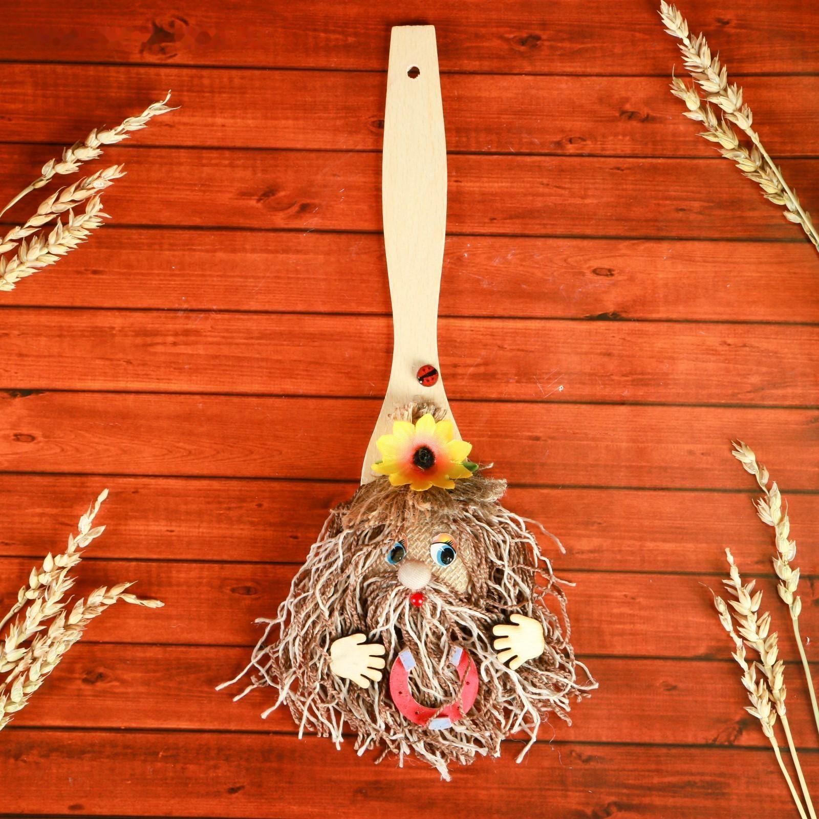 Оберег «Лопатка домовой», 30 см, микс