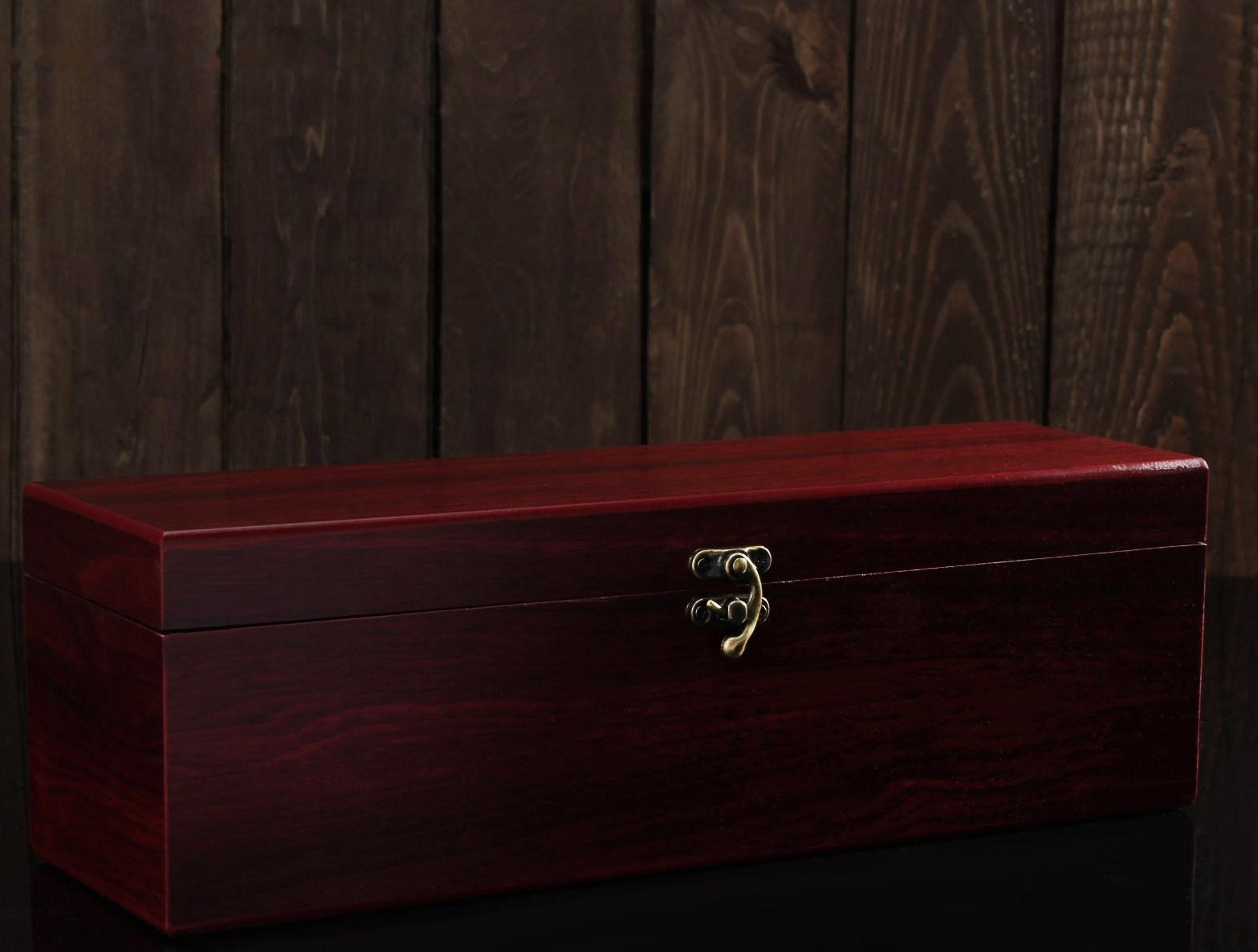 Набор для вина Доляна, 6 предметов: кейс для бутылки, каплеуловитель, штопор, пробка, кольцо, нож для фольги