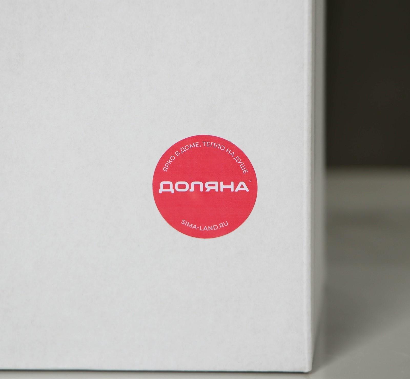 Набор для вина Доляна, 6 предметов: кейс для бутылки, каплеуловитель, штопор, пробка, кольцо, нож для фольги