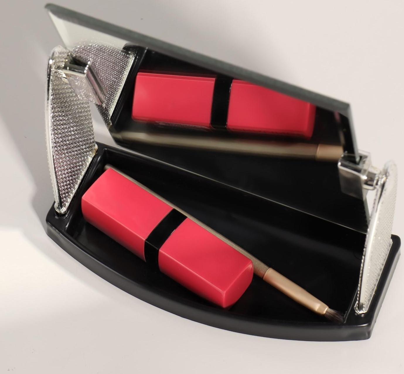 Зеркало настольное, зеркальная поверхность 11,5 × 14,5 см, цвет серебристый