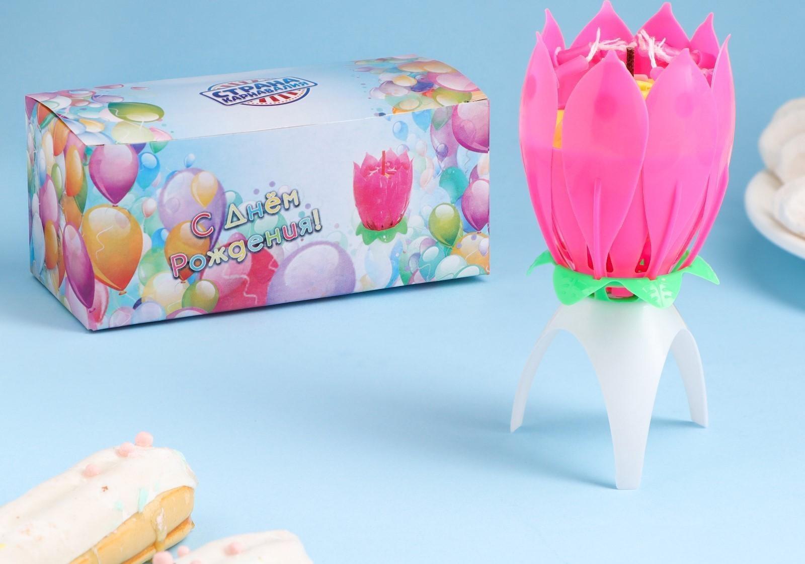 Свеча для торта музыкальная 