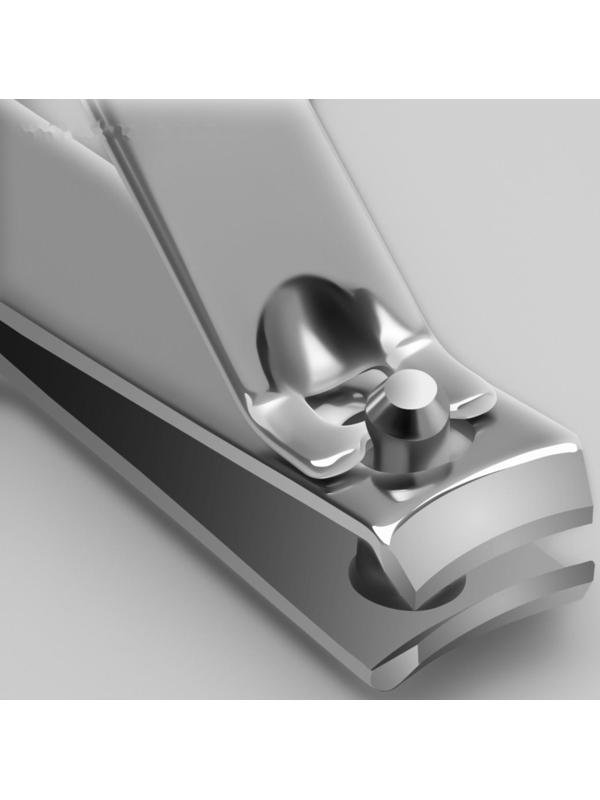 Кусачки-книпсер маникюрные, 5,5 см, фасовка 24 шт в коробке, цвет серебристый