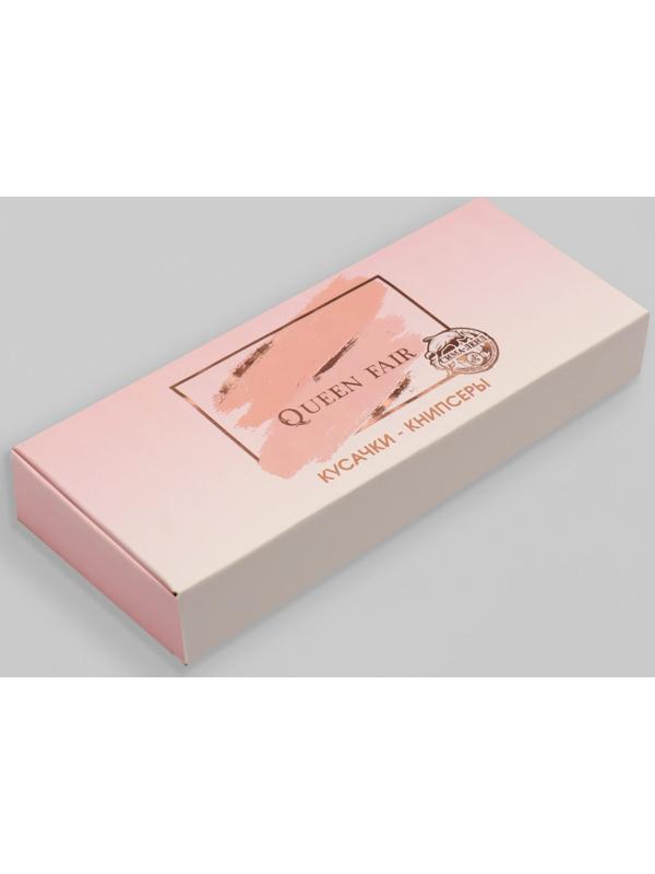 Кусачки-книпсер маникюрные, 5,5 см, фасовка 24 шт в коробке, цвет серебристый