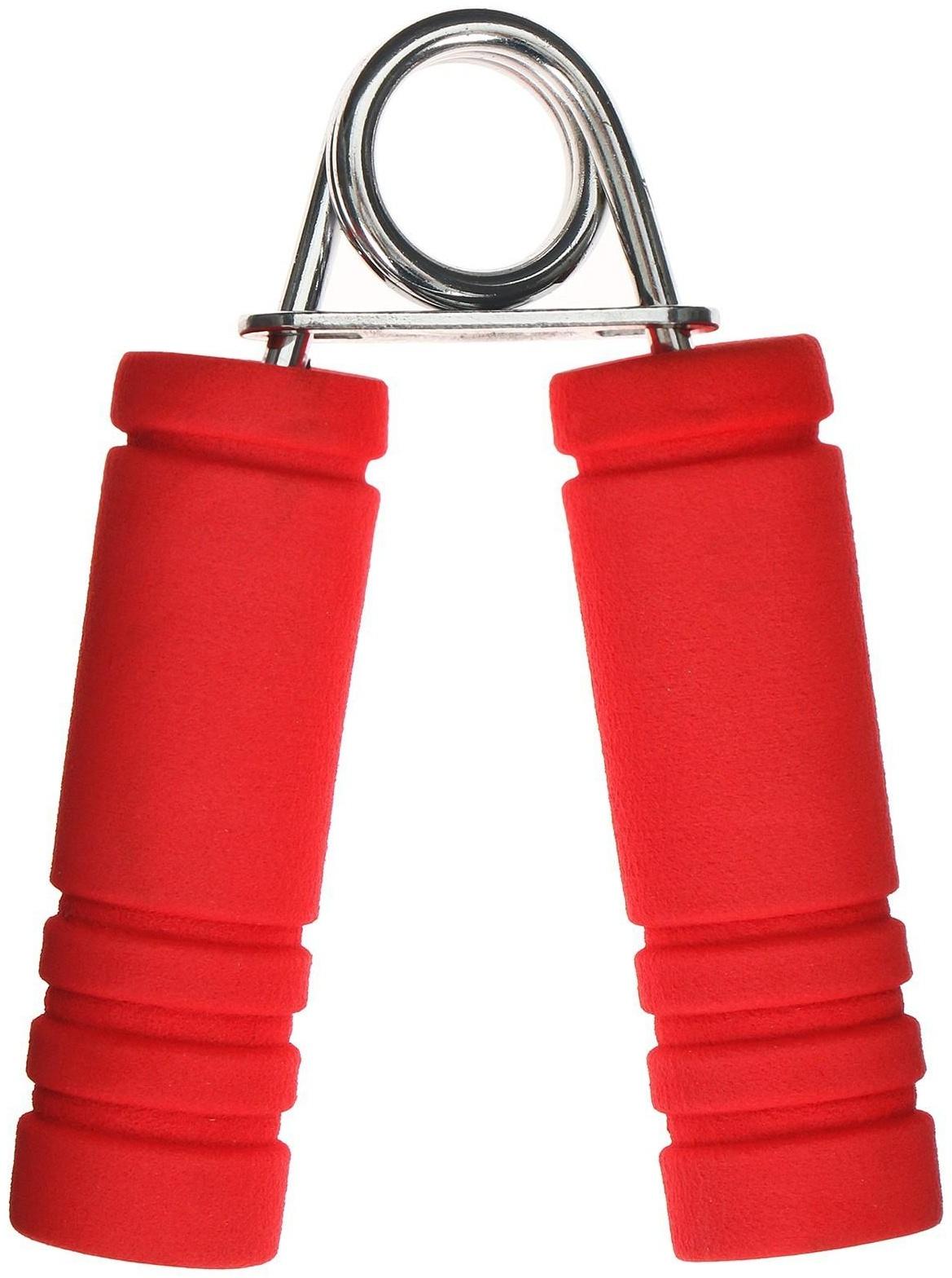 Эспандер кистевой с неопреновыми ручками, нагрузка 10 кг, цвета МИКС