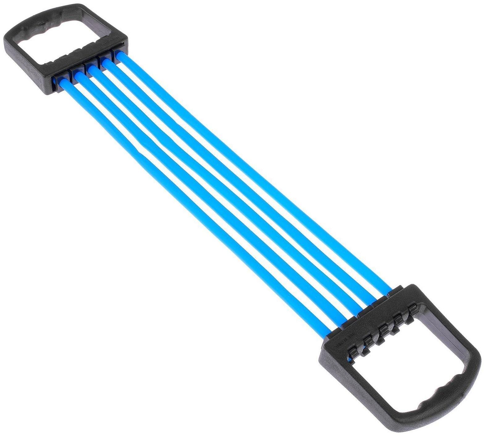 Эспандер, пластиковые ручки, до 35 кг, цвета МИКС