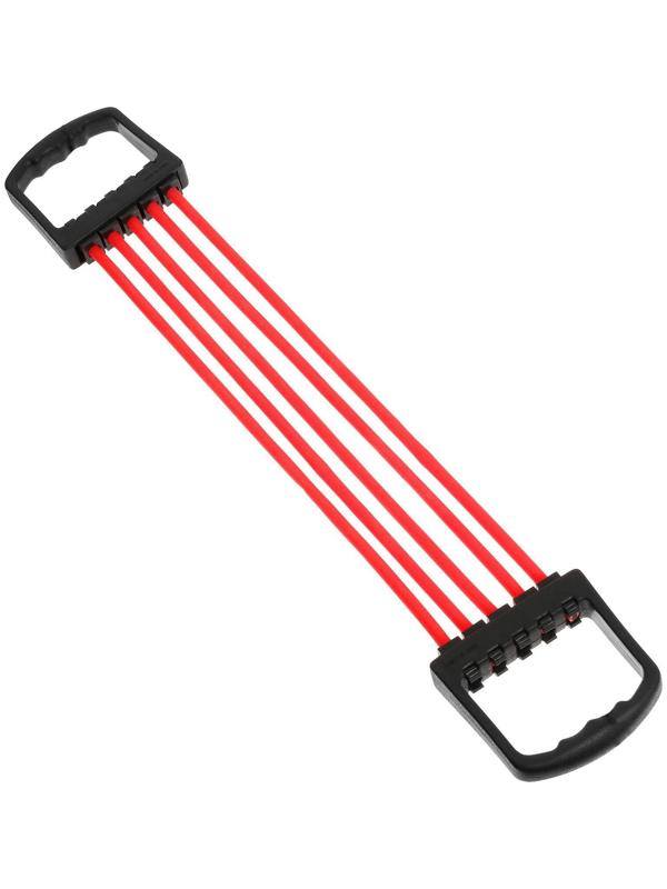 Эспандер, пластиковые ручки, до 35 кг, цвета МИКС