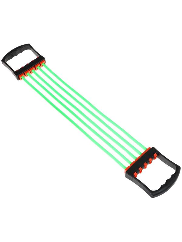 Эспандер, пластиковые ручки, до 35 кг, цвета МИКС