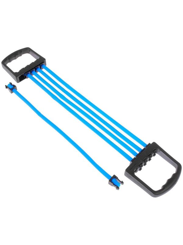 Эспандер, пластиковые ручки, до 35 кг, цвета МИКС