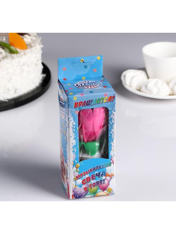 Свеча для торта музыкальная 