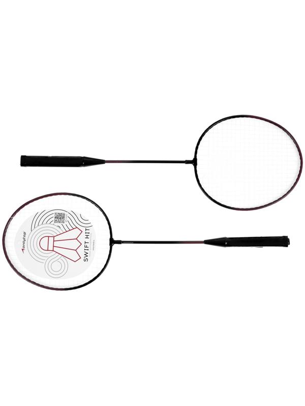 Ракетки для бадминтона, набор 2 шт., в чехле, цвета МИКС