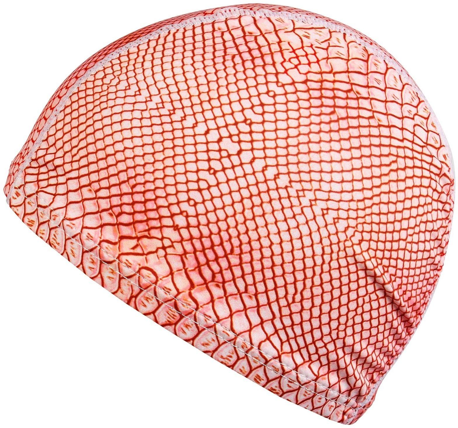 Шапочка для плавания взрослая, тканевая, обхват 40 см, цвета микс