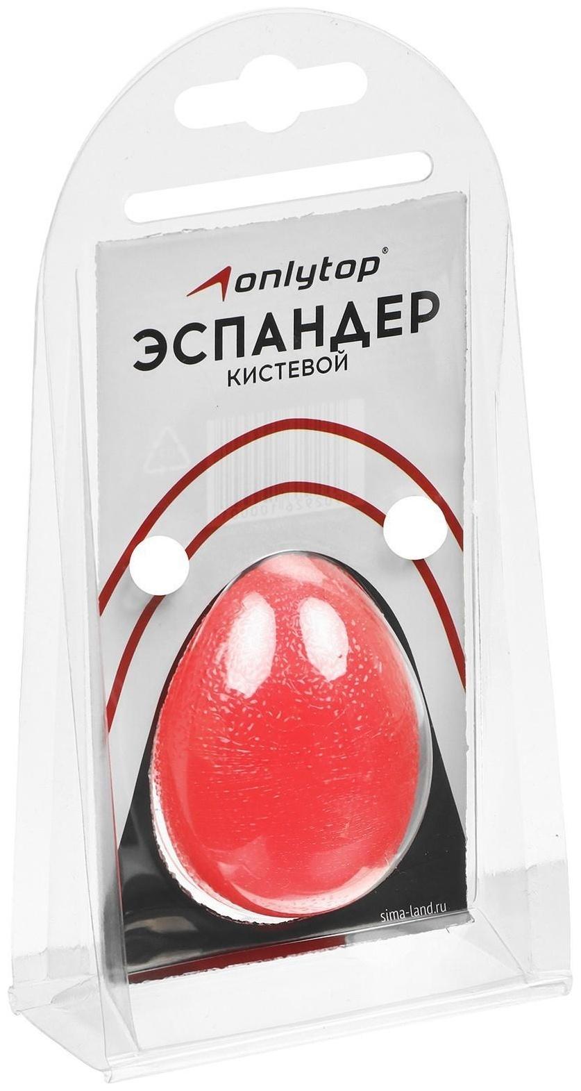 Эспандер ПВХ, овал 8 см, цвета МИКС