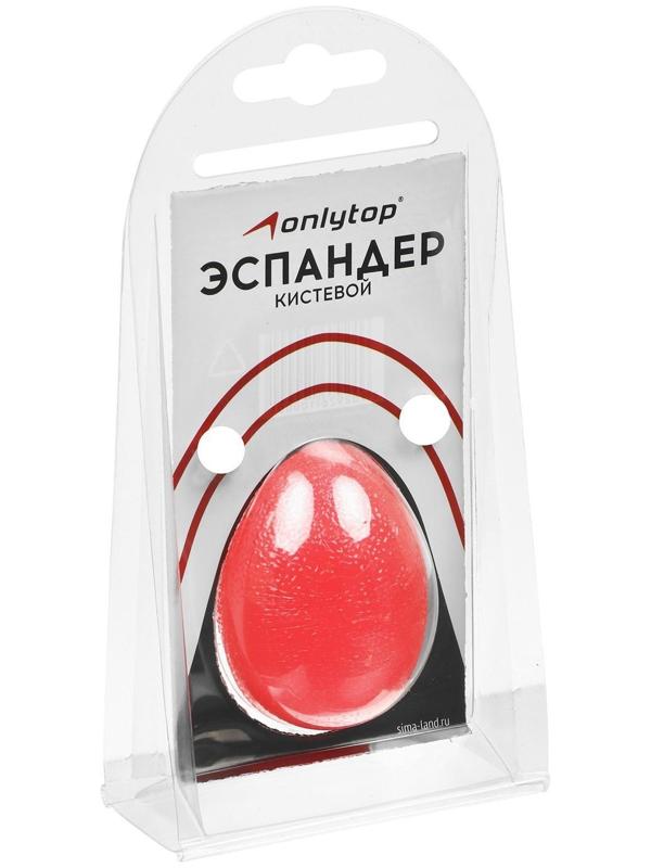 Эспандер ПВХ, овал 8 см, цвета МИКС