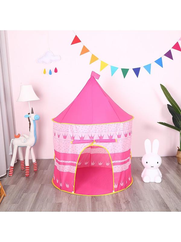 Палатка детская игровая «Шатёр», розового цвета