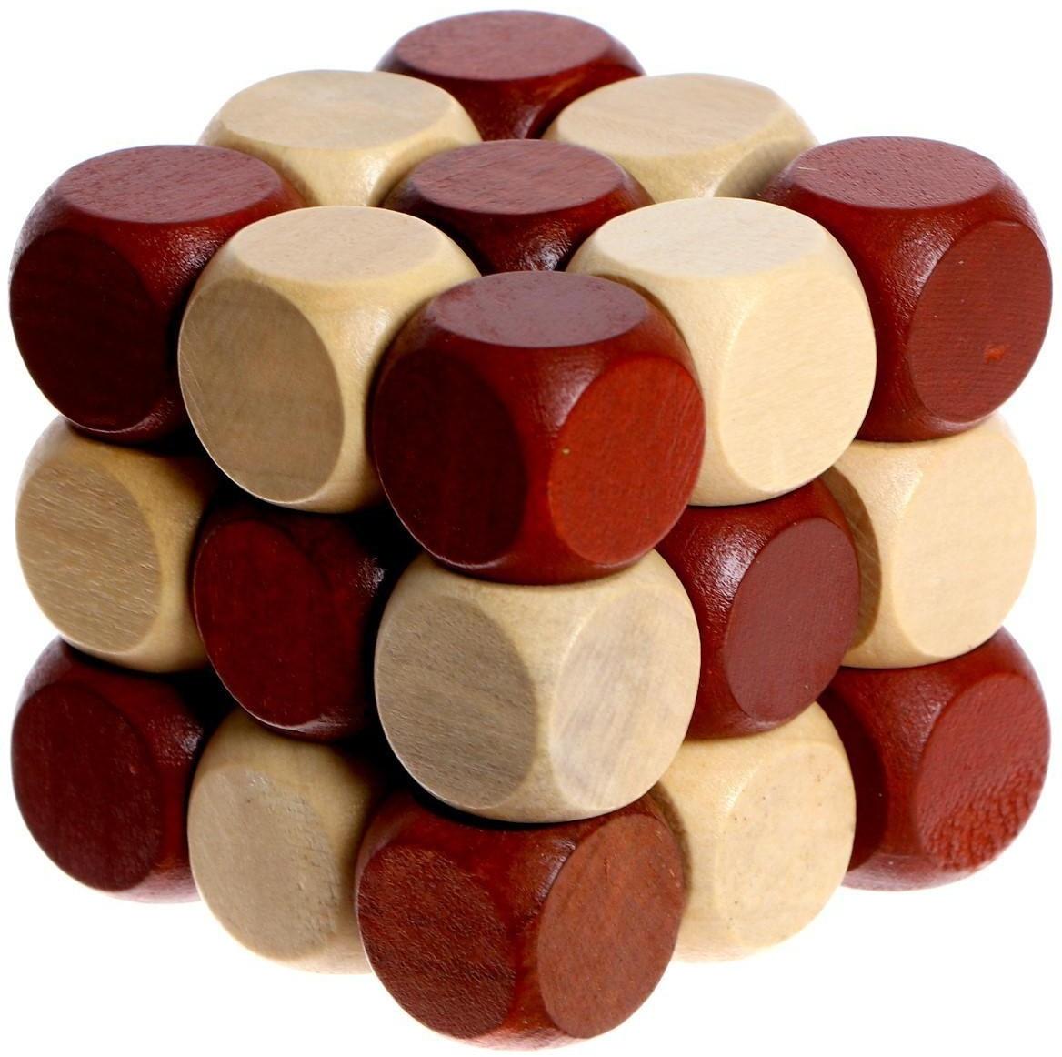 Головоломка Игры разума «Кубик-змейка»