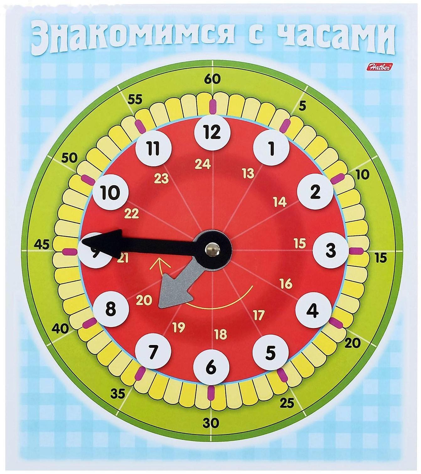 Демонстрационный материал «Знакомство с Часами»