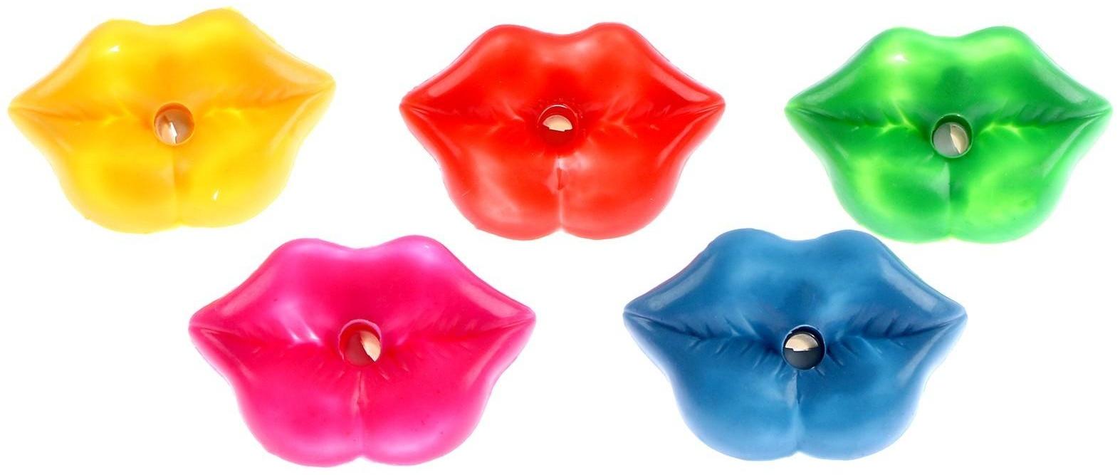 Свисток «Губы», цвета МИКС