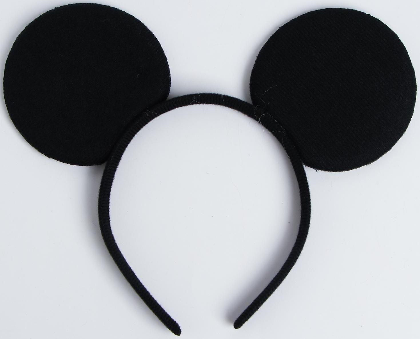 Карнавальный ободок «Чёрная мышь», с ушками