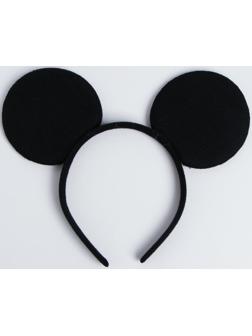 Карнавальный ободок «Чёрная мышь», с ушками