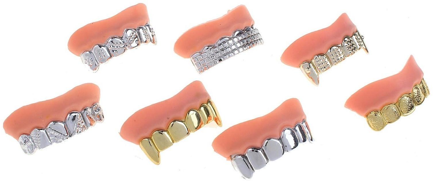 Прикол «Зубы блестящие», цвета МИКС