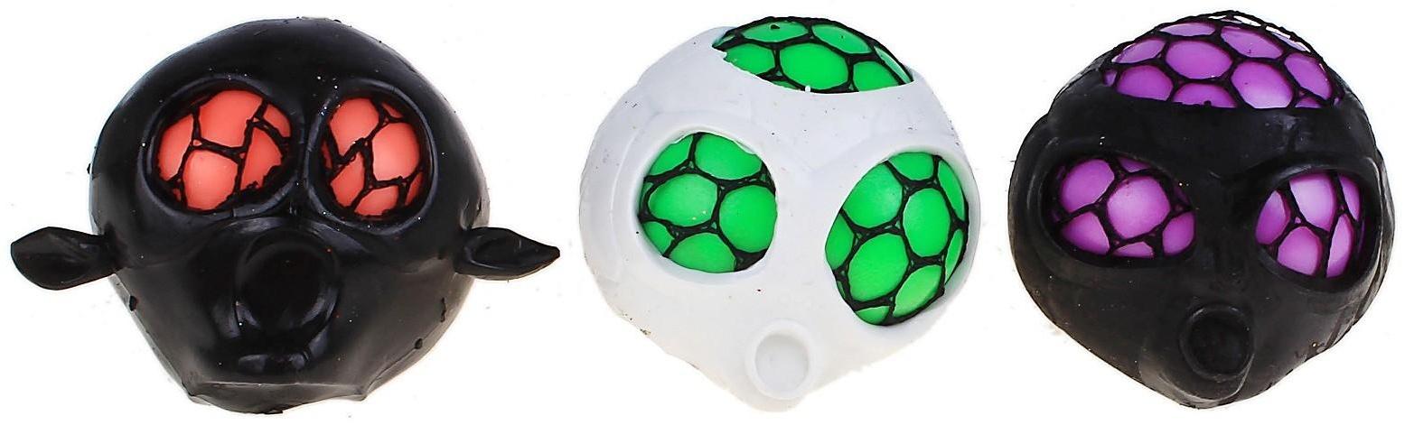 Мялка «Череп», цвета МИКС