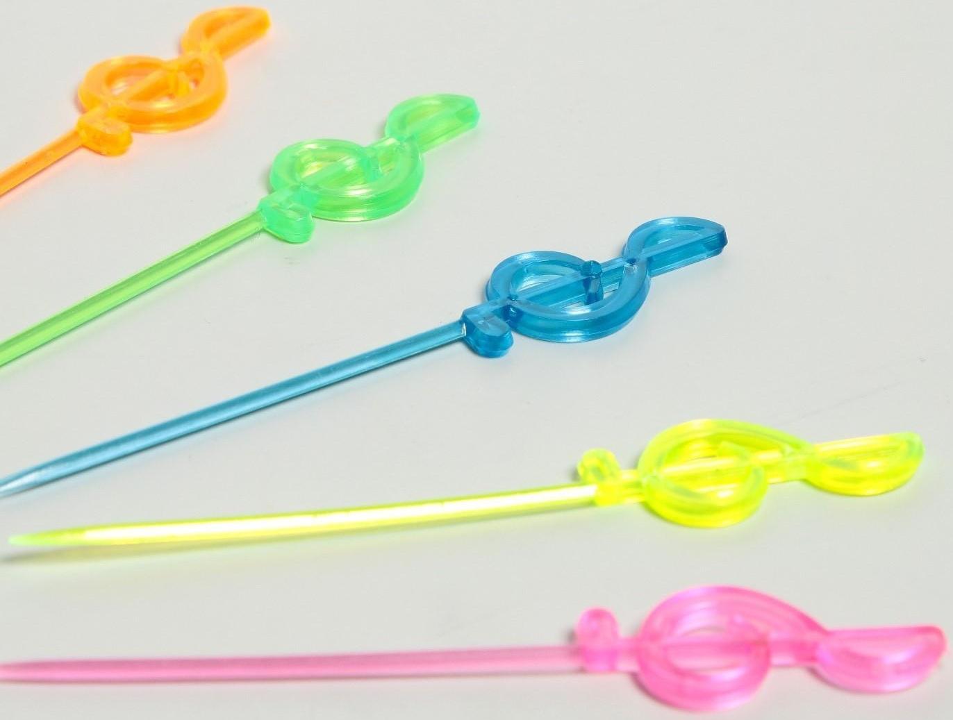 Шпажки для канапе «Нота», набор 24 шт.