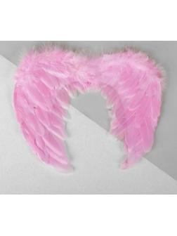 Крылья ангела, на резинке, цвет розовый