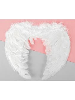 Крылья ангела, на резинке, цвет белый