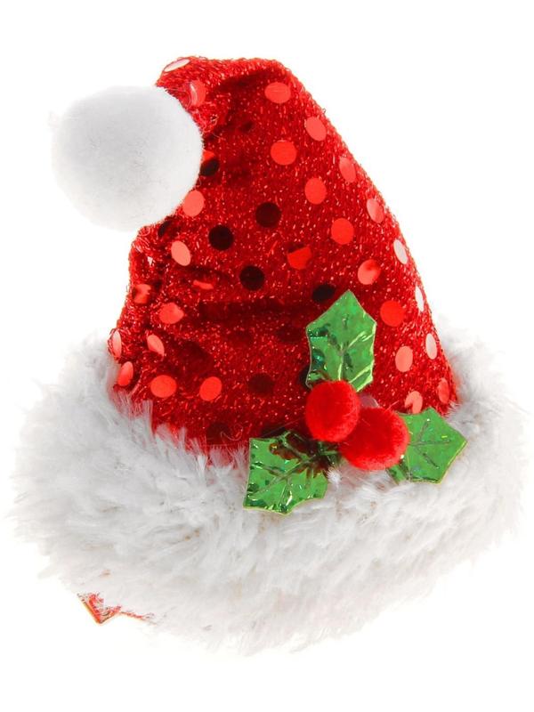 Карнавальный зажим «Блестящий колпак», цвета МИКС